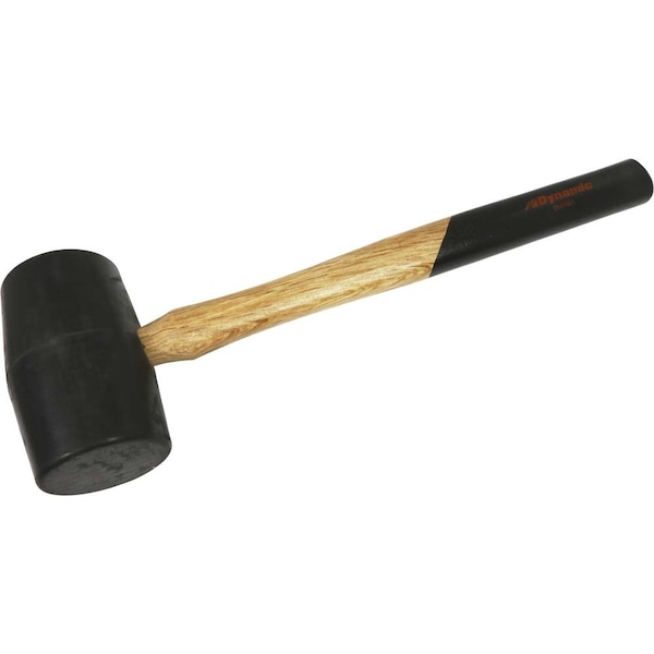 Tools 1.5lb Rubber Mallet, Hickory Handle